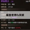 魔兽世界FS天赋攻略，打造完美元素法师