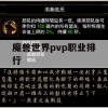 魔兽世界pvp职业排行(魔兽世界pvp职业排行榜)