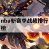 NBA新赛季战绩排行榜攻略