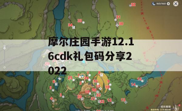 摩尔庄园手游12.16cdk礼包码分享2022(摩尔庄园手游礼包码大全)