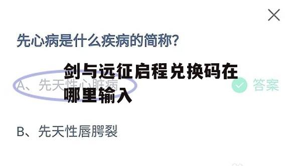 剑与远征启程兑换码获取与使用攻略