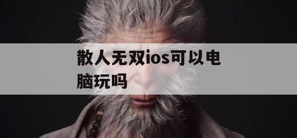 游戏攻略，散人无双iOS版如何在电脑上畅玩