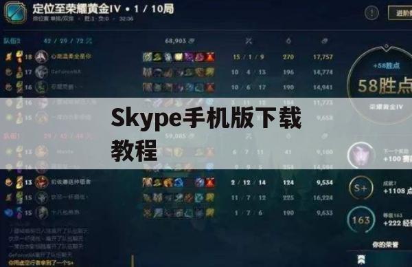 Skype手机版下载与使用指南