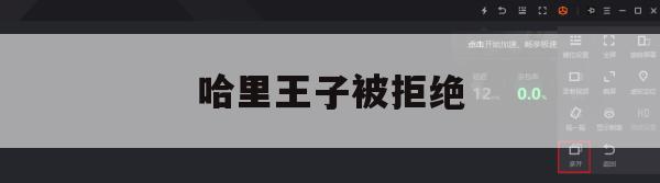 游戏攻略，哈里王子被拒绝